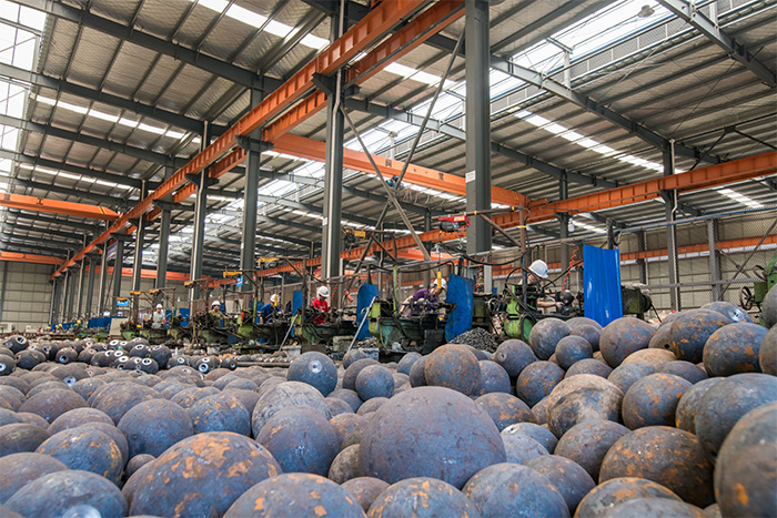 崇文网架配件车间